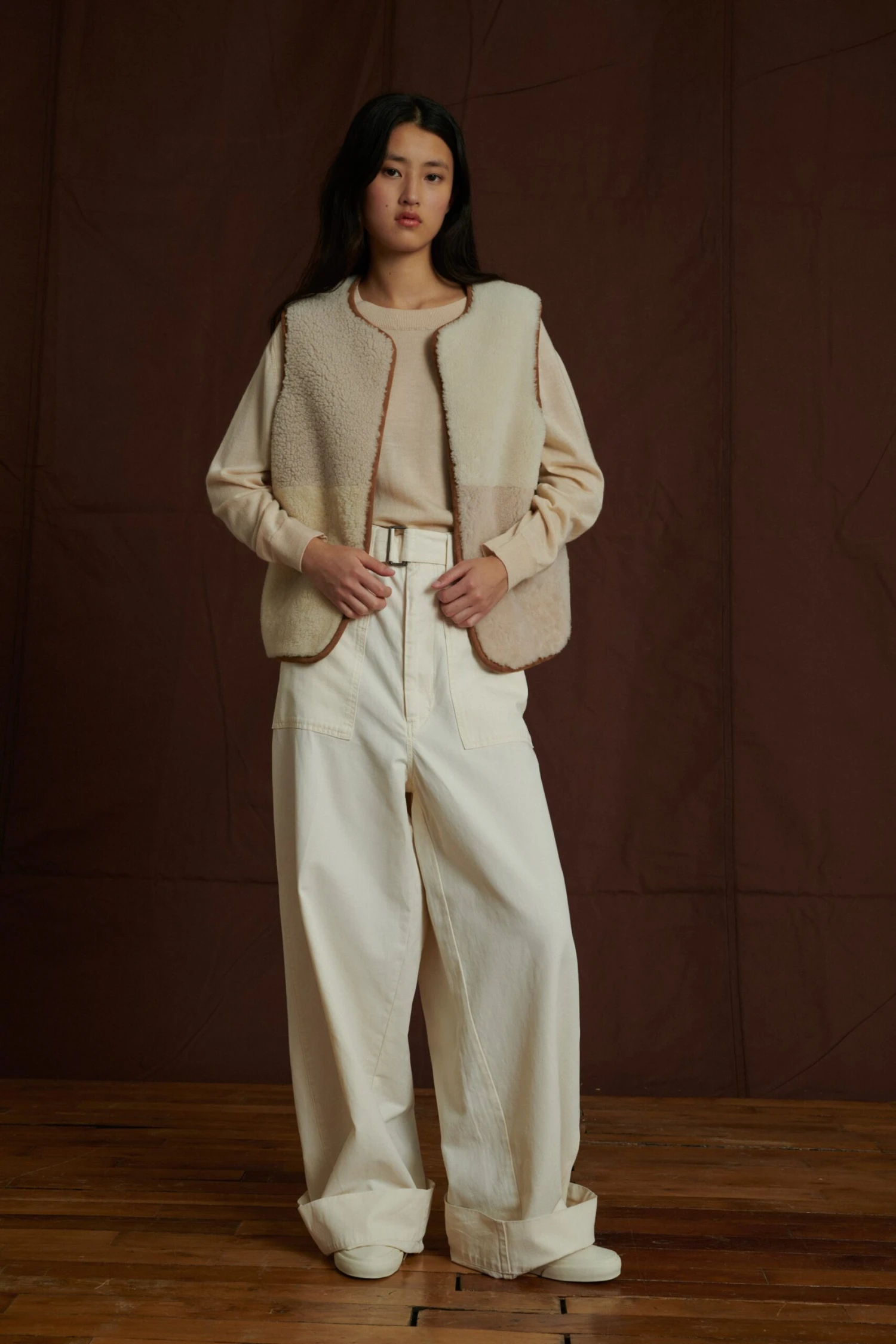 Soeur GILET RÉVERSIBLE SANS MANCHES VINH 3 Soeur GILET RÉVERSIBLE SANS MANCHES VINH – Image 3